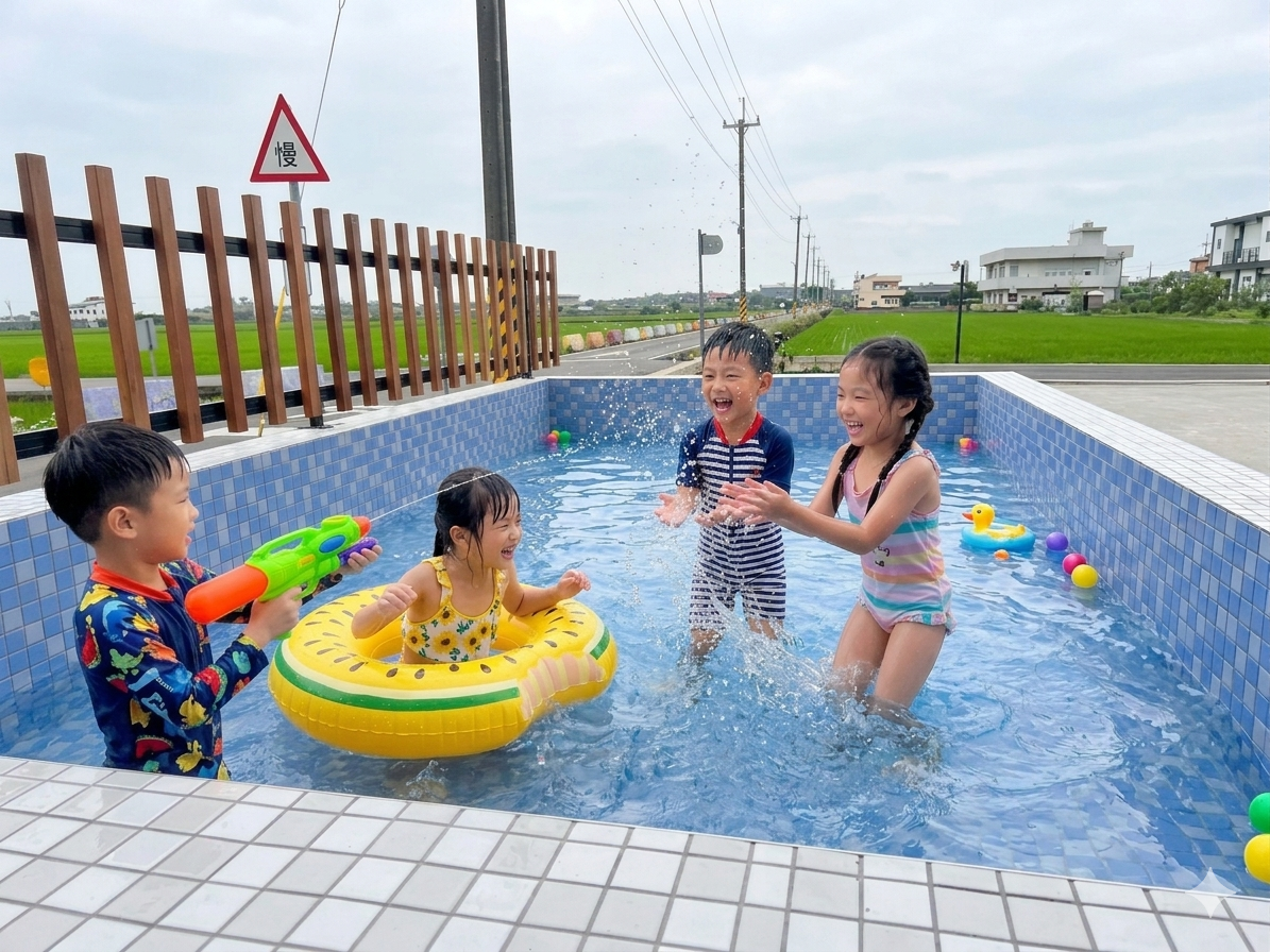 58畝田_戲水池